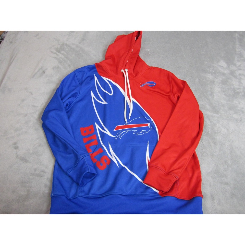 Globle Sports Wear Buffalo Bills Hoodie Youth L Blue Red J Street NFL